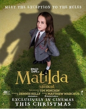 Poster for Roald Dahl's Matilda the Musical